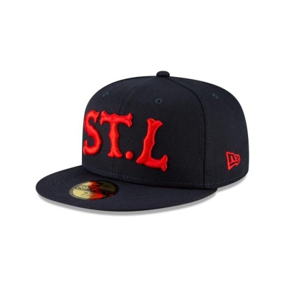 Sapca New Era St. Louis Cardinals MLB Ligature 59FIFTY Fitted - Rosii